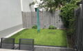 Garten mit Rasen