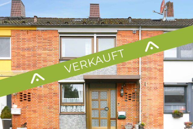 VERKAUFT. HL-St. Jürgen. Mittelreihenhaus nahe UKSH auf EIGENLAND zu kaufen. Provisionsfrei!