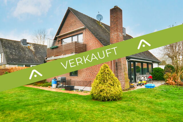 VERKAUFT. PROVISIONSFREI!
HL-Buntekuh. Großes EFH mit Einliegerwohnung in ruhiger 2. Reihe