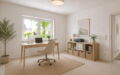 Virtuelles Homestaging-Arbeitszimmer