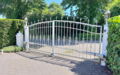 Bungalow-Badendorf-Elektrisches Gartentor