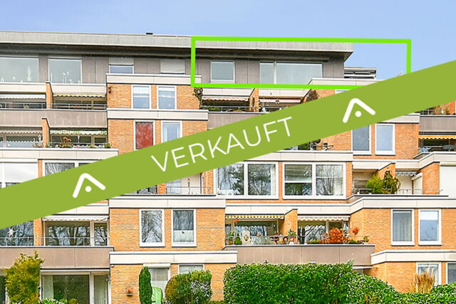 VERKAUFT. Bad Schwartau. Provisionsfrei. 3 Zimmer Penthouse mit traumhaften Kurparkblick